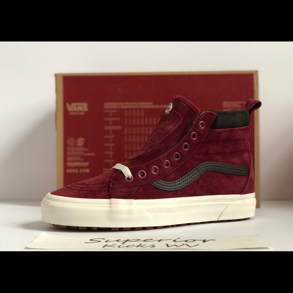 Vans Sk8-Hi (Mte) “Biking Red/Chocolate Torte” - Picture 2 of 10
